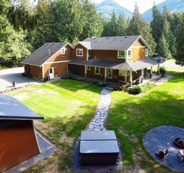 Villa New Skagit Sunset Birdsview, Concrete, Wa Esterno foto